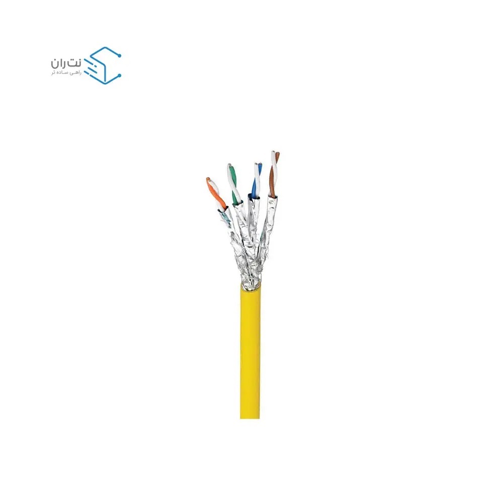 کابل شبکه لگراند Cat7 S/FTP تمام مس تست فلوک پرمننت با روکش LSZH حلقه 500 متری اورجینال-1